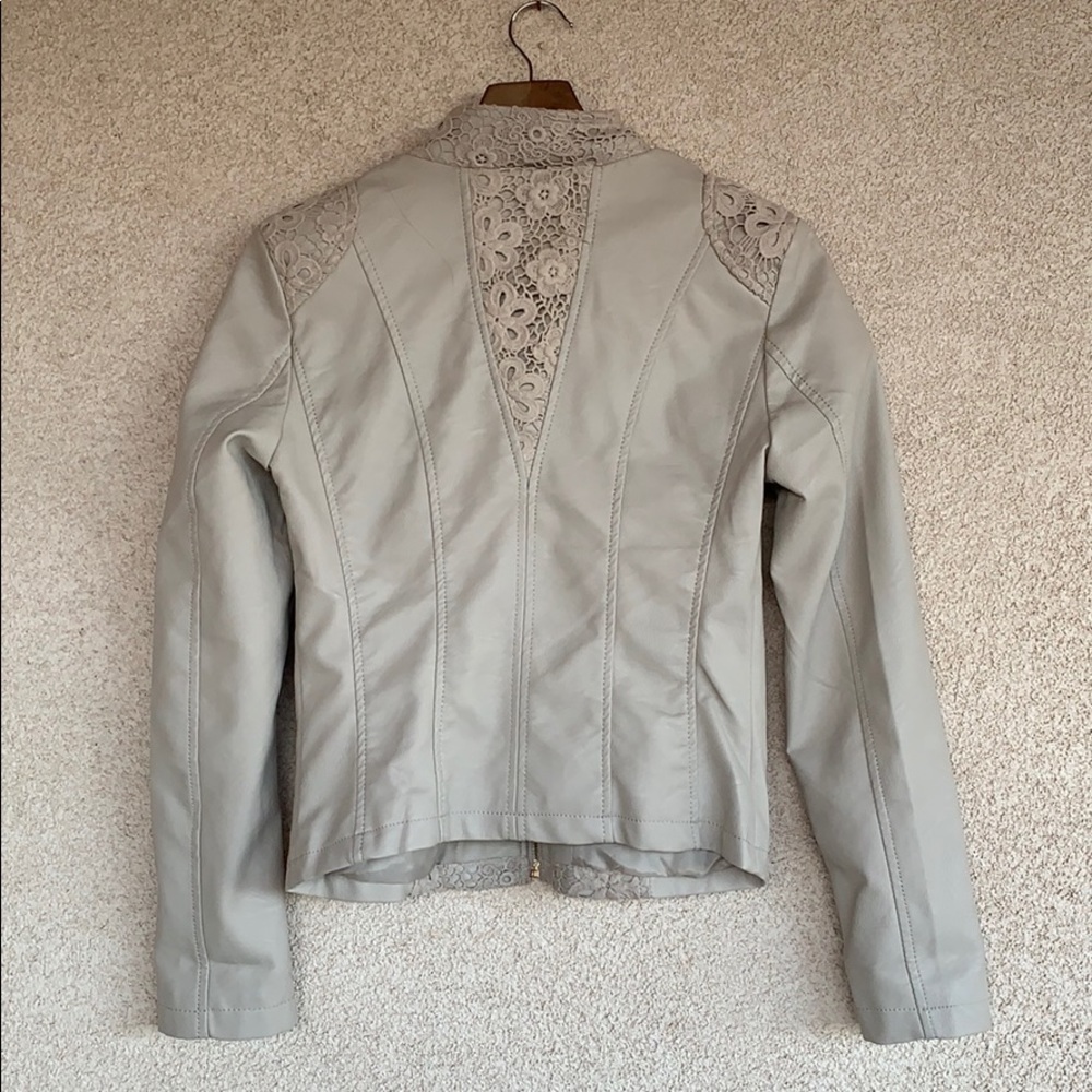 Downtown Coalition faux leather jacket, XS - Picture 4 of 4